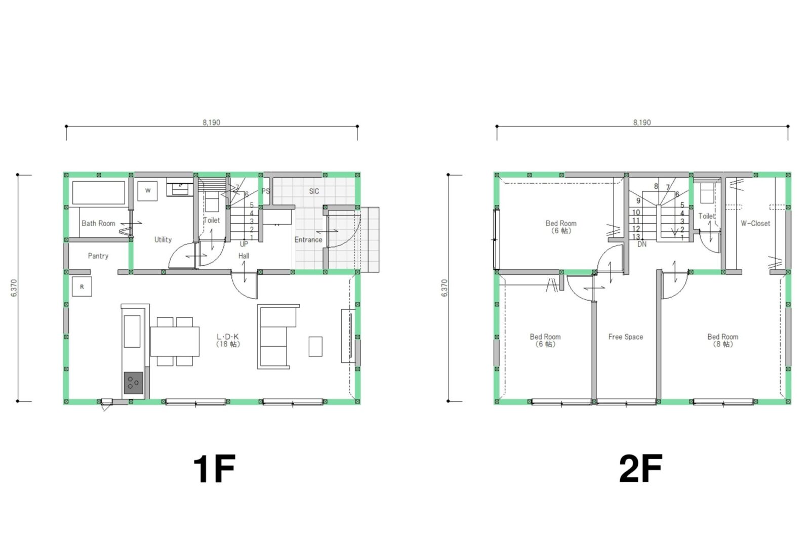 2階建て