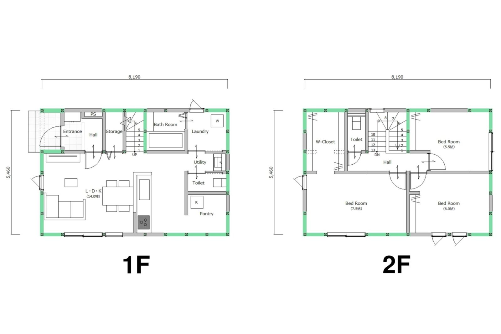 2階建て