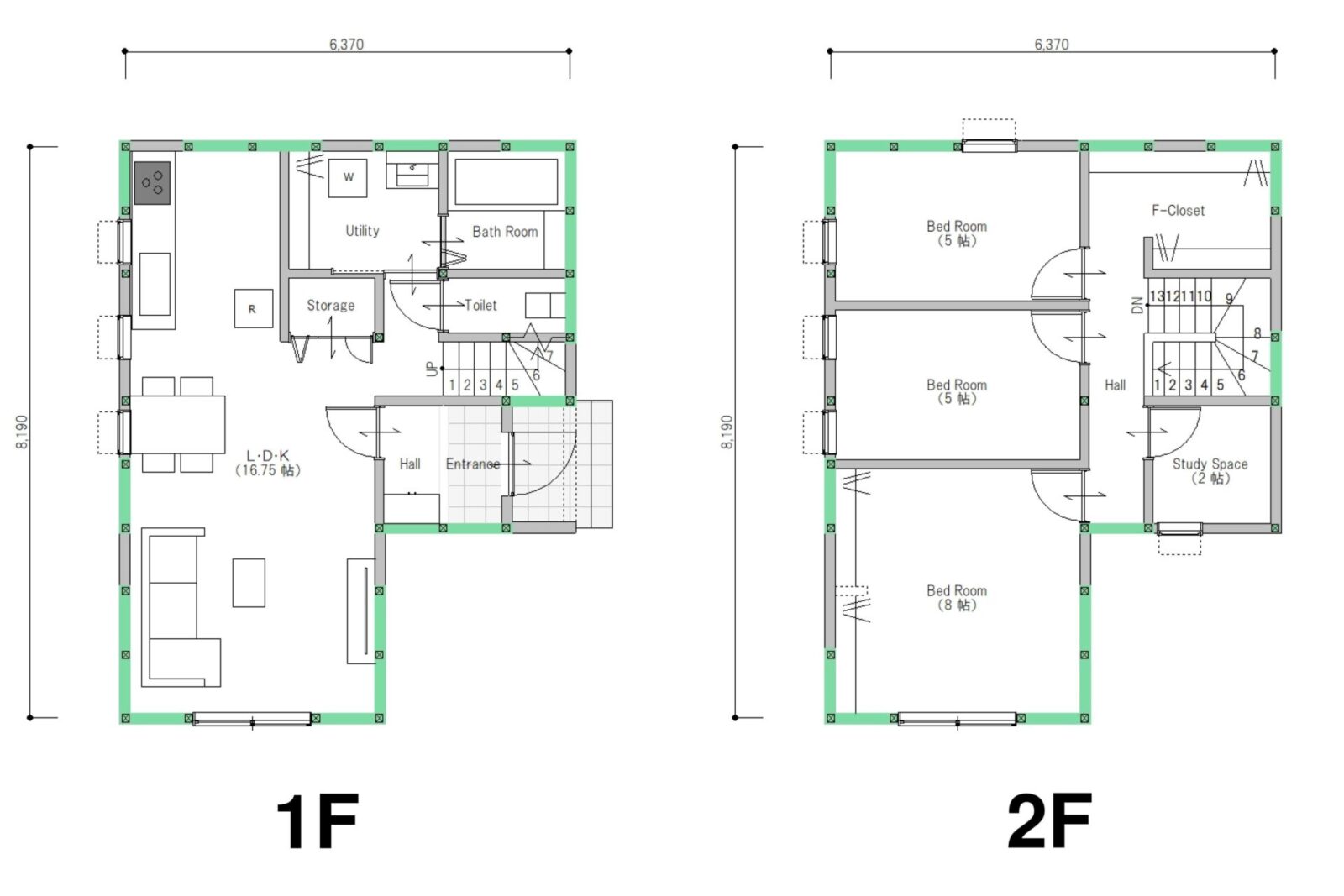 2階建て