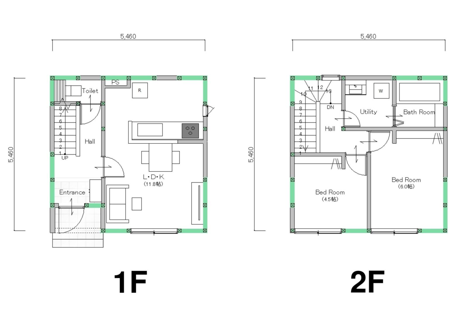2階建て
