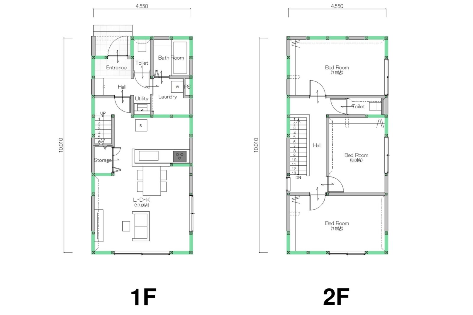 2階建て