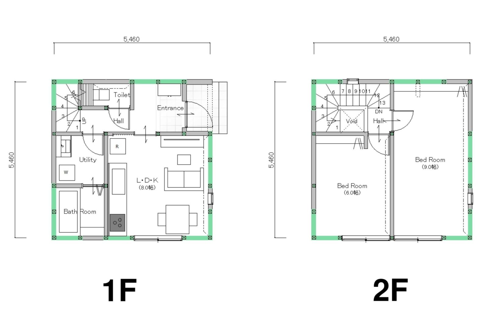 2階建て