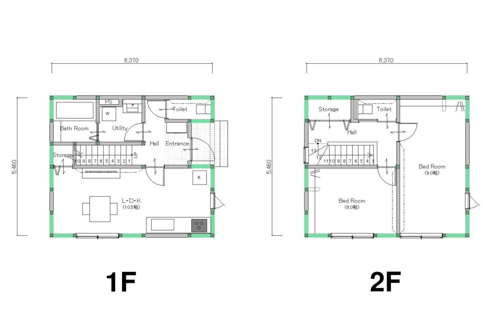 2階建て
